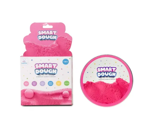 בצק קינטי ורוד (מיני מארז של 80 גרם) Smart Dough