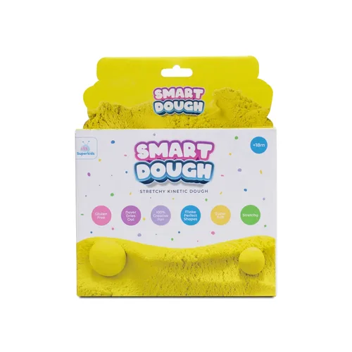 בצק קינטי צהוב (300 גרם) Smart Dough