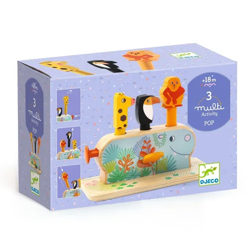 מולטי פעילות עץ! קפיצות (סיבה ותוצאה) מבית DJECO