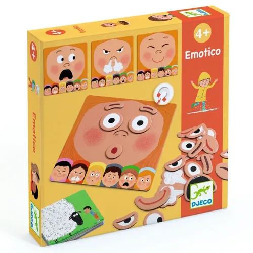 אמוטיקו! משחק שפתי מבוסס רגשות מבית DJECO