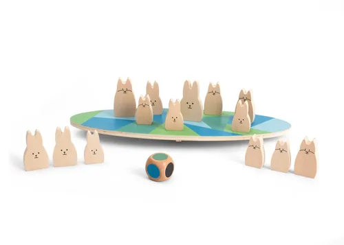 ארנבונים מתנדנדים – משחק שיווי משקל מרתק Balance Bunnies  מבית BS