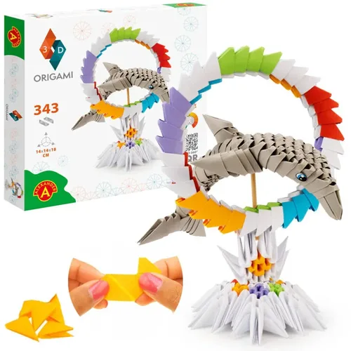 אוריגמי 3D דולפין מבית ALEXANDER