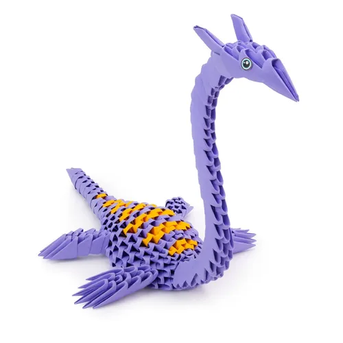 אוריגמי 3D דינוזאור פלסיוזאורוזס! מבית ALEXANDER