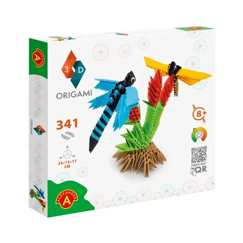 אוריגמי 3D שפריריות ופרחים מבית ALEXANDER