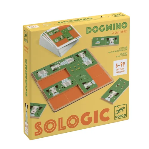 דוגמינו (DOGMINO) משחק חשיבה מבית DJECO