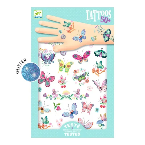קעקועים פרפרים מבית DJECO