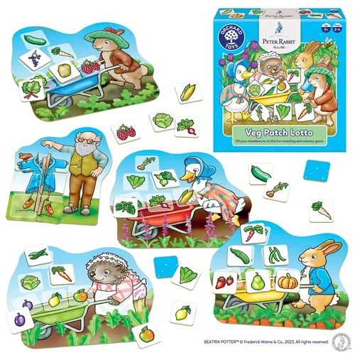 לוטו גינת הירק (פיטר הארנב) ORCHARD TOYS