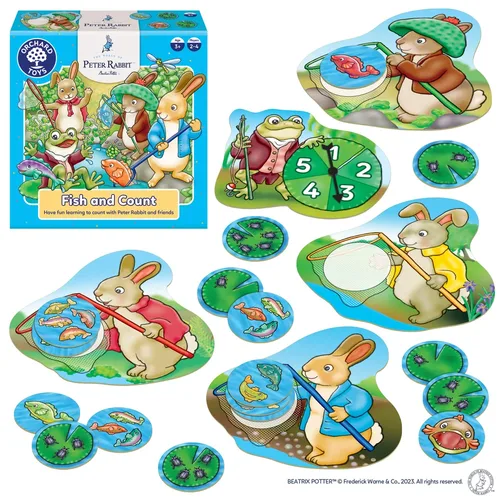דגים וסופרים! פיטר הארנב ORCHARD TOYS