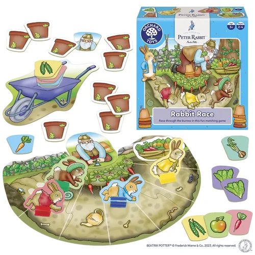 מירוץ הארנבים! פיטר הארנב ORCHARD TOYS