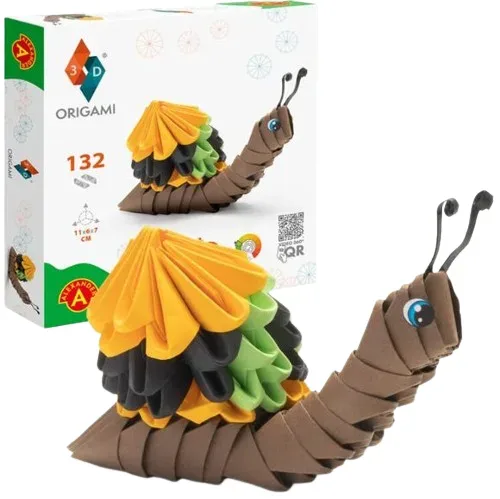 אוריגמי 3D חילזון מבית ALEXANDER