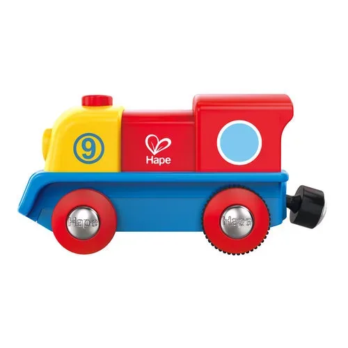 הקטר האמיץ! (הופך רכבת עץ עם קרונות מתמגנטים לרכבת חשמלית!) מבית HAPE