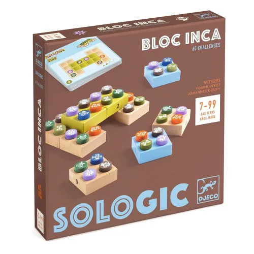 בלוק אינקה! מסדרת סולוג'יק SOLOGIC מבית DJECO