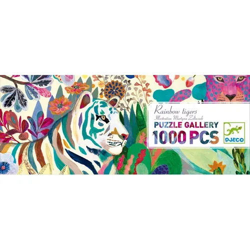 פאזל טיגריסים 1000 חלקים מבית DJECO