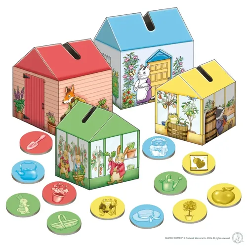 בתים צבעוניים!- פיטר הארנב! Orchard toys