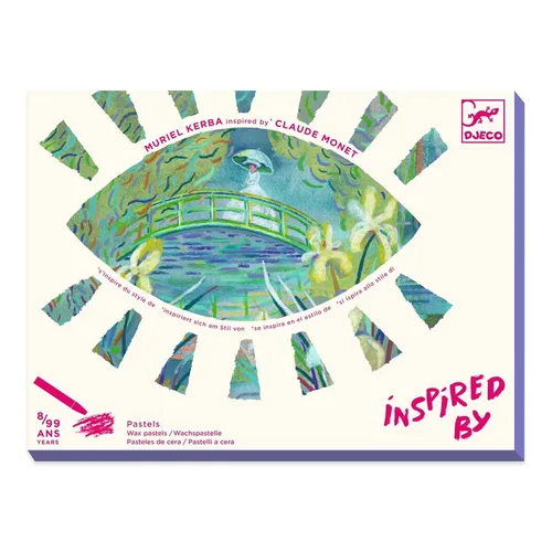יצירה בהשראת אמנים - קלוד מונה מבית DJECO