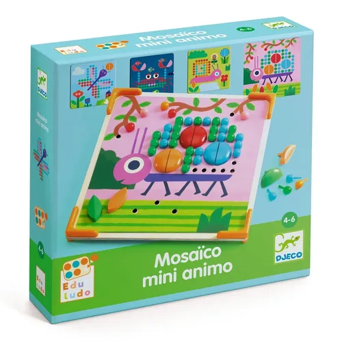 לימודי MINI ANIMO - מוזאיקה מיני חיות מבית DJECO
