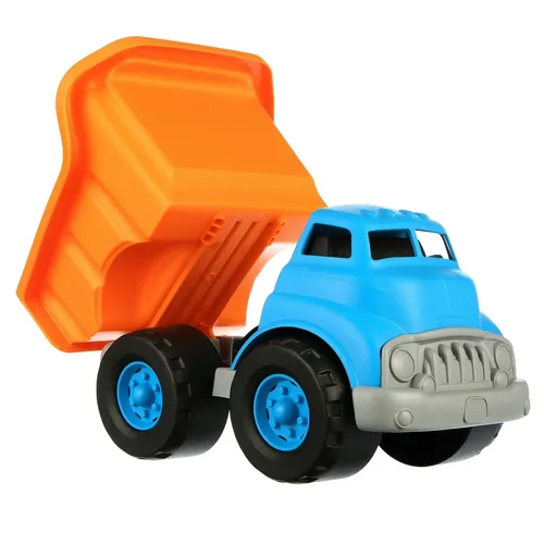 משאית אשפה (כחול כתום)  GREEN TOYS