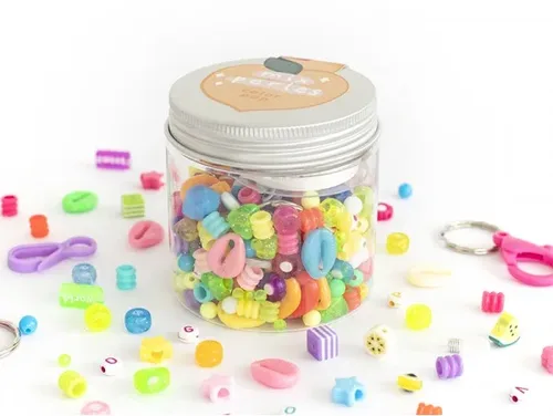 BEAD MIX - צנצנת קומפקטית להכנת תכשיטים (דגם פופ) מבית LA PETITE EPICERIE