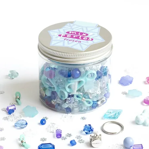 BEAD MIX - צנצנת קומפקטית להכנת תכשיטים (דגם פרוזן) מבית LA PETITE EPICERIE